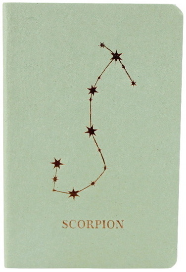 Petit cahier blanc Scorpion 60p