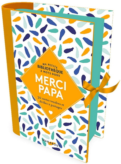 Merci papa : 30 cartes tendres et drôles à offrir Cof. - COLLECTIF