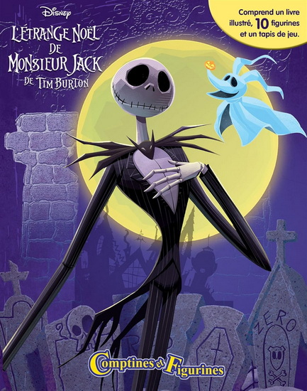 Disney L&#39;étrange Noël de Monsieur Jack : comptines et figurines - COLLECTIF