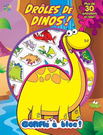Dinos rigolos : gonflé à bloc ! - COLLECTIF