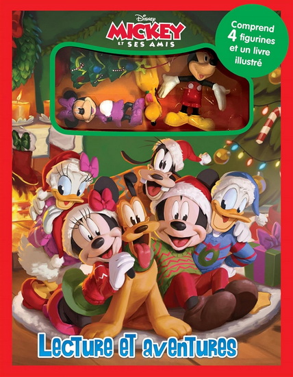 Mickey et ses amis Noël : lecture et aventures - COLLECTIF