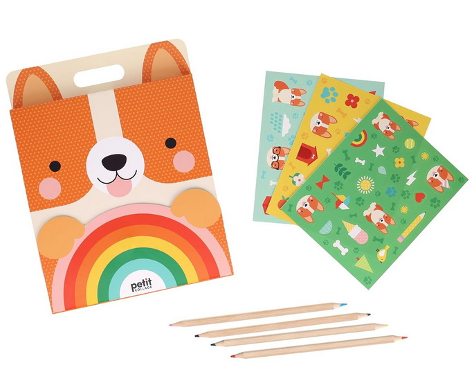 Carry-Along Corgi Sketch Kit - COLLECTIF