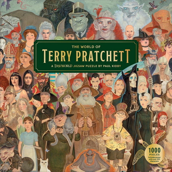 The World of Terry Pratchett 1000 Piece Puzzle - TERRY PRATCHETT