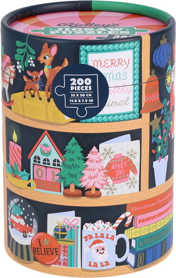 Festive Curiosities 200-Piece Jigsaw Puzzle - COLLECTIF
