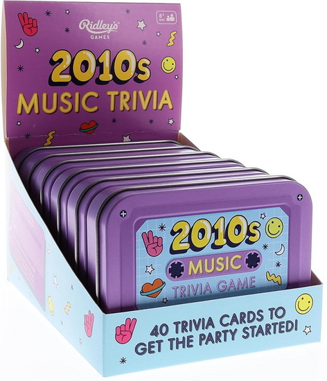 2010s Music Trivia Game CDU of 6 - COLLECTIF