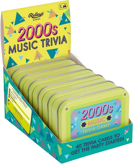 2000s Music Trivia Game CDU of 6 - COLLECTIF