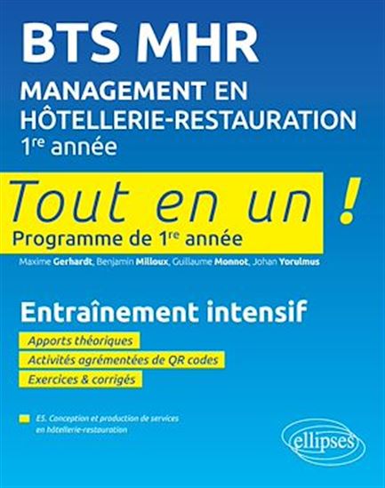 BTS MHR Management en Hôtellerie-Restauration 1re année - MAXIME GERHARDT - BENJAMIN MILLOUX - MON
