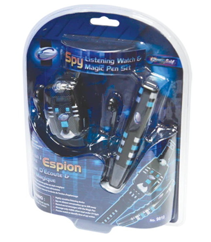 Montre d&#39;espion et stylo magique 2 en 1