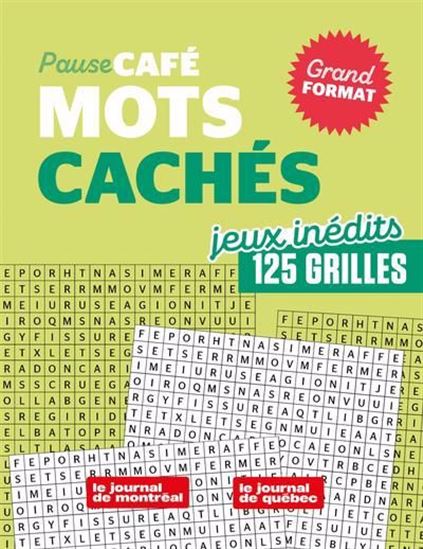 Mots cachés : grand format - COLLECTIF