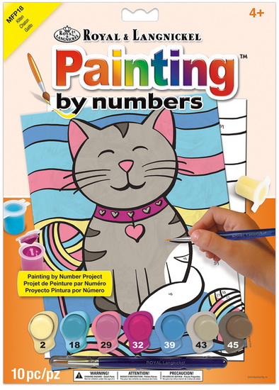 Peinture à numéro Chaton