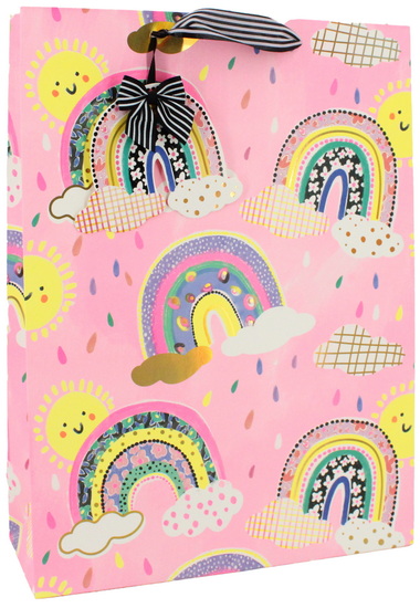 Sac large arc-en-ciels et soleils