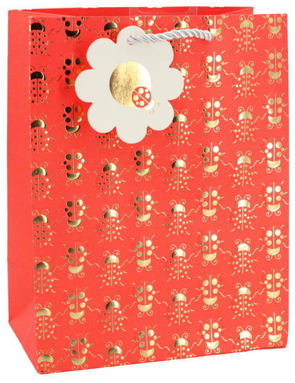 Sac petit coccinelles métalliques