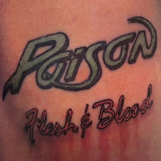 Flesh & Blood (Vinyle) - POISON