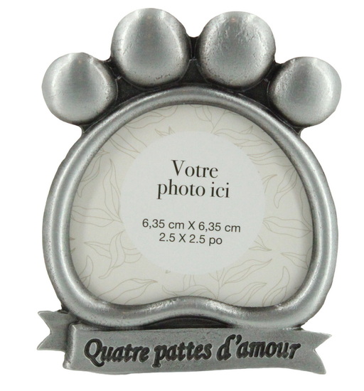 Mini cadre patte de chat