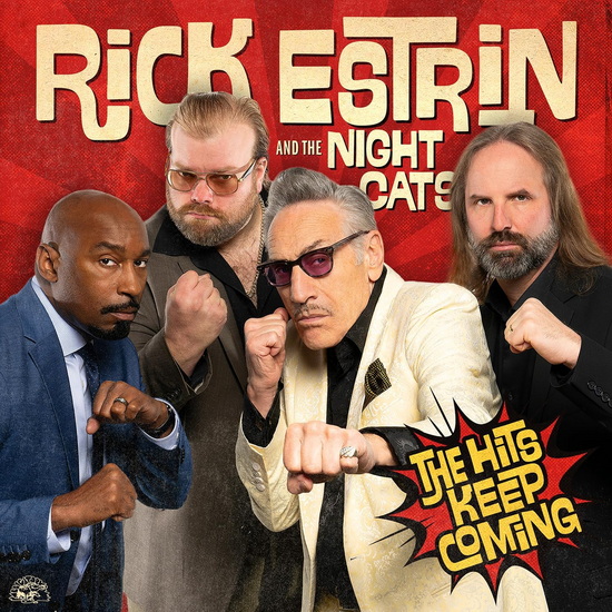 The Hits Keep Coming (Vinyle - Rouge) - RICK & THE NIGHTCATS ESTRIN
