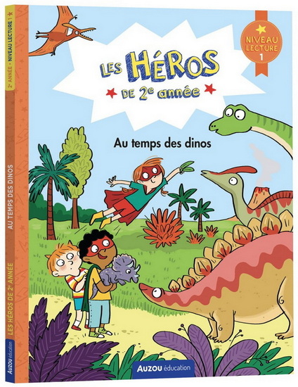 Au temps des dinos : niveau de lecture 1 - MAXIME GILLIO - JOËLLE DREIDEMY
