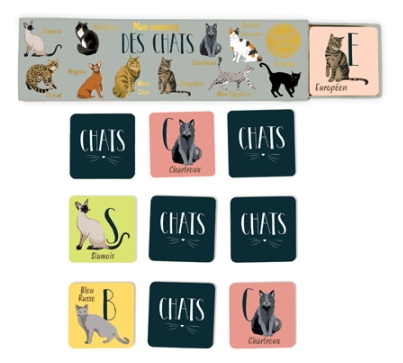Mon mémory Les chats
