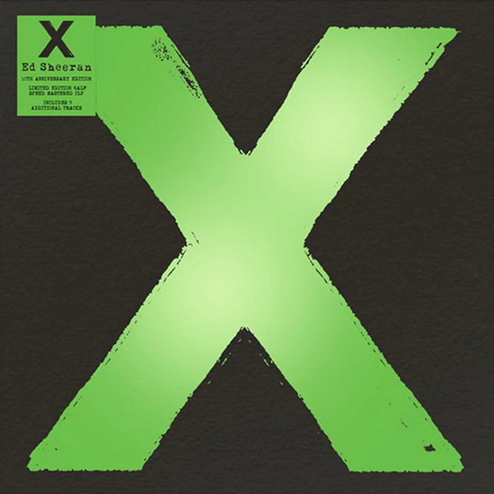 X (2 Vinyles)(10th Anniversary Edition) - ED SHEERAN