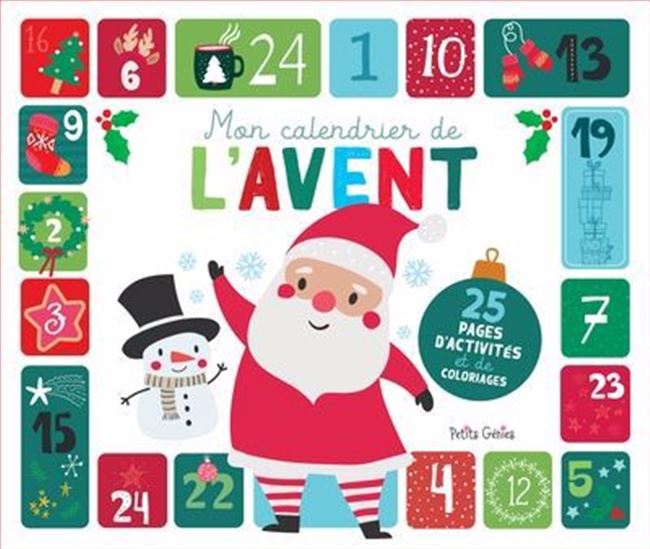 Mon calendrier de l&#39;avent N. éd. - CLAIRE CHABOT