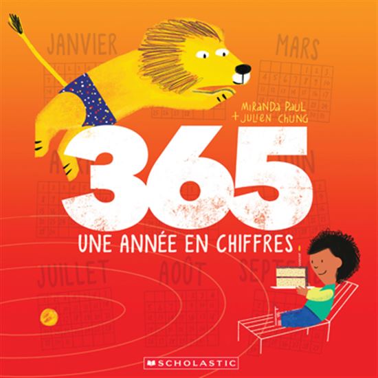 365 : une année en chiffres - MIRANDA PAUL - JULIEN CHUNG