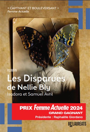 Les Disparues de Nellie Bly - Grand Gagnant Prix Femme Actuelle 2024 - ISADORA AVRIL - SAMUEL AVRIL