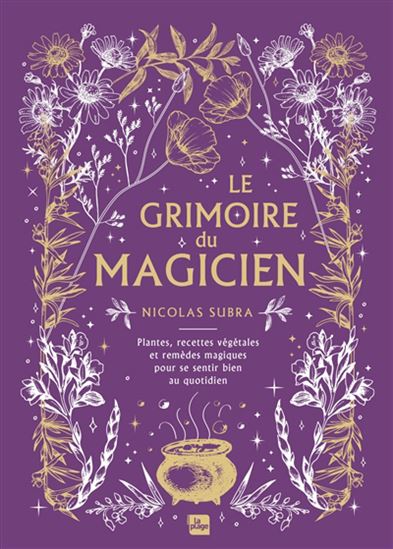 Le Grimoire du magicien : plantes, recettes végétales et remèdes magiques pour se sentir bien au quotidien - NICOLAS SUBRA