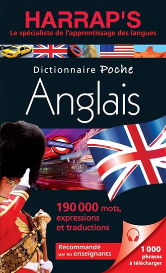 Harrap&#39;s dictionnaire poche anglais : anglais-français, français-anglais N. éd. - COLLECTIF