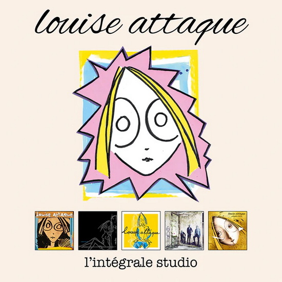 Intégrale studio (5CD) - LOUISE ATTAQUE
