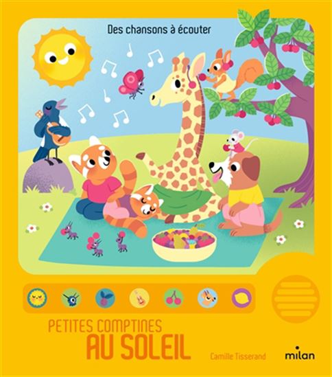 Petites comptines au soleil - CAMILLE TISSERAND