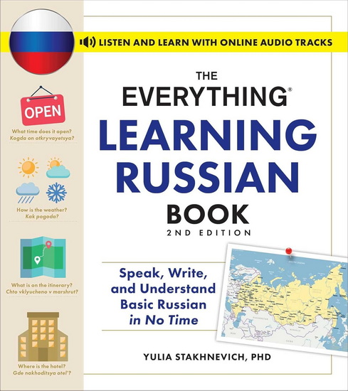 Everything Learning Russian Book, 2nd Edition - YULIA STAKHNEVICH