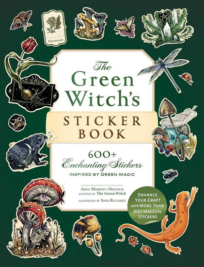Green Witch&#39;s Sticker Book - ARIN MURPHY-HISCOCK