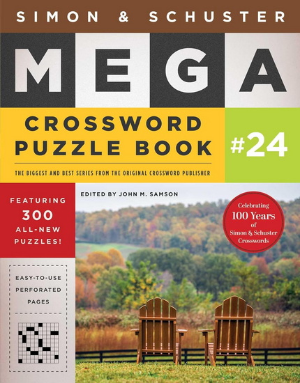 Simon & Schuster Mega Crossword Puzzle Book #24 - JOHN M SAMSON