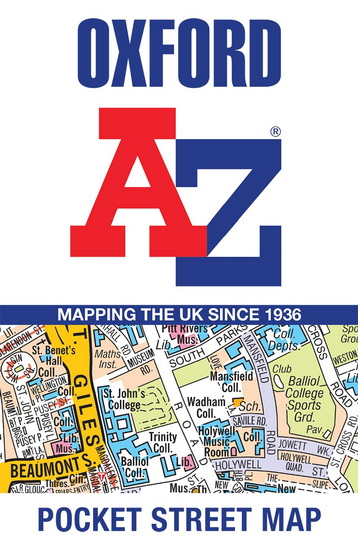 Oxford A-Z Pocket Street Map - COLLECTIF