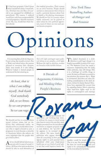 Opinions: A Decade of Arguments, Criticism, and Minding Other People&#39;s Business - ROXANE GAY