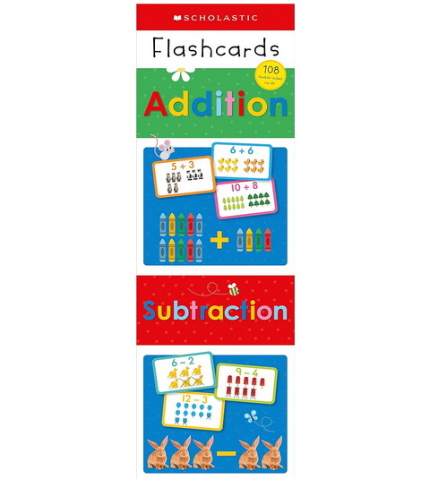 Addition & Subtraction Flashcard Double Pack: Scholastic Early Learners (Flashcards) - COLLECTIF