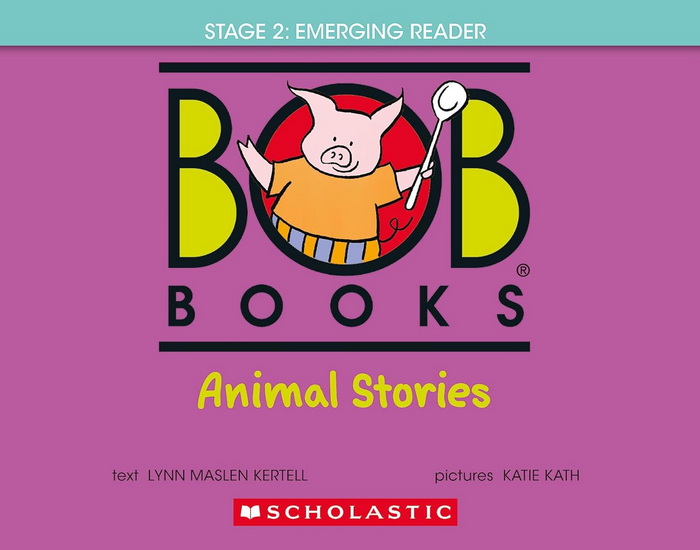 Bob Books - Animal Stories Hardcover Bind-Up | Phonics, Ages 4 and up, Kindergarten (Stage 2: Emerging Reader) - LYNN MASLEN KERTELL - KATIE KATH
