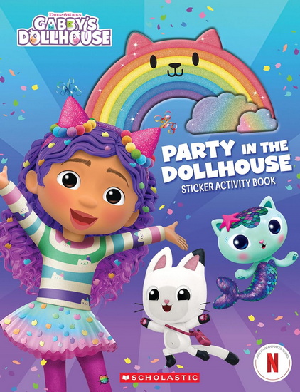 Party in the Dollhouse (Gabby&#39;s Dollhouse Sticker Activity Book) - COLLECTIF