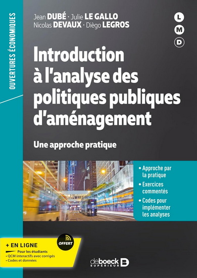 Introduction à l&#39;analyse des politiques publiques d&#39;aménagement : une approche pratique - COLLECTIF