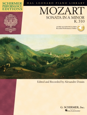 Piano Sonata In A Minor, K.310 + Audio Online - WOLFGANG AMADEUS MOZART