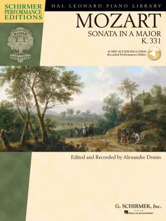 Piano Sonata In A Major, K.331 + Audio Online - WOLFGANG AMADEUS MOZART
