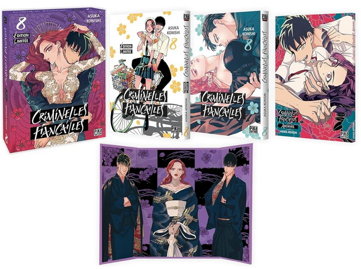 Criminelles fiançailles #08 Éd. limitée - ASUKA KONISHI