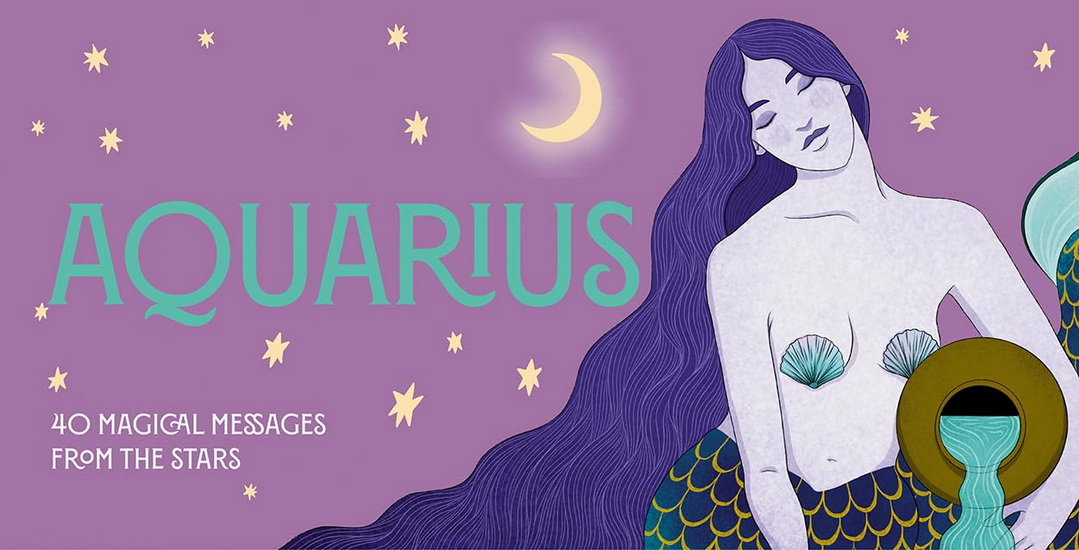 Aquarius Pocket Zodiac Cards: 40 Magical Messages from the Stars - GINNY CHIARA VIOLA