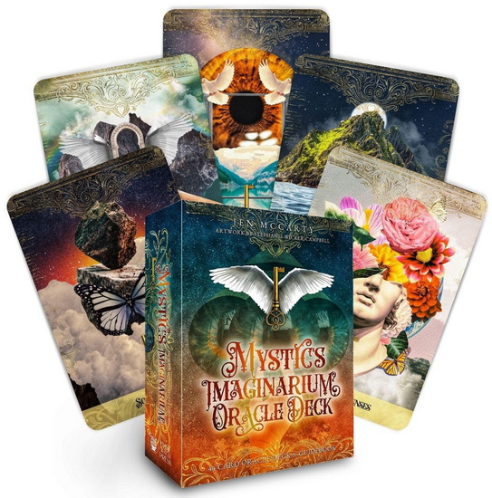 Mystic&#39;s Imaginarium Oracle Deck: (44 Full-Color Cards and 90-Page Guidebook) - JEN MCCARTY - STEPHANIE WICKER-CAMPBELL