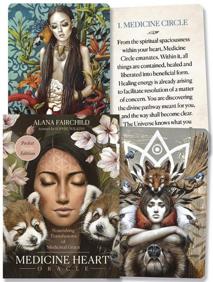 Medicine Heart Oracle (Pocket Panda Edition): Nourishing Transfusions of Medicinal Grace - ALANA FAIRCHILD - SOPHIE WILKINS