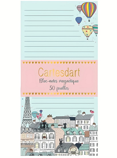 Bloc notes magnétique Paris