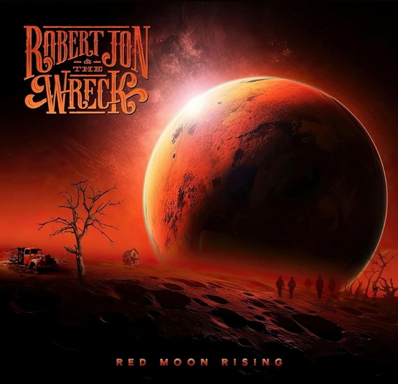 Red Moon Rising (Vinyle - Rouge et Noir) - ROBERT & THE WRECK JON