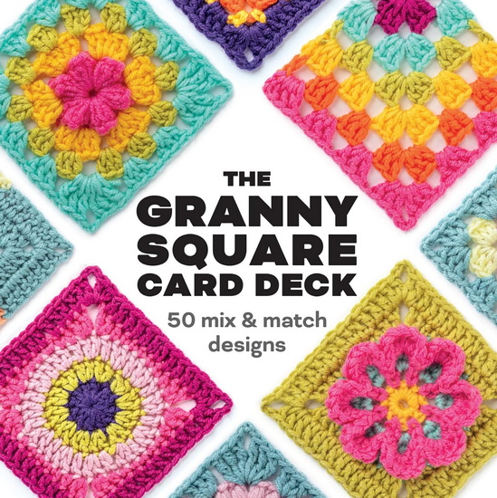 Granny Square Card Deck, The: 50 mix and match designs - CLAIRE MONTGOMERIE