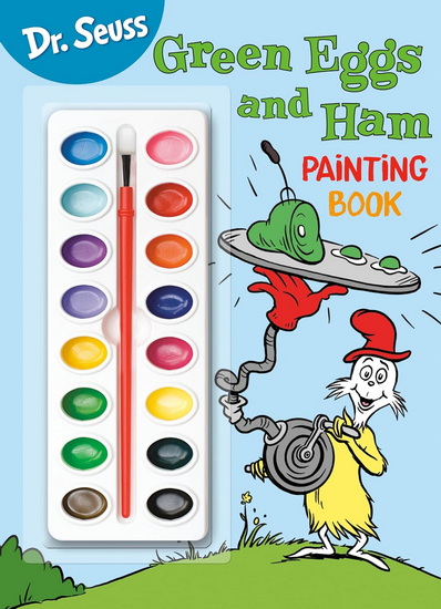 Dr. Seuss: Green Eggs and Ham Painting Book: Coloring and Activity Book with Paint Box - COLLECTIF