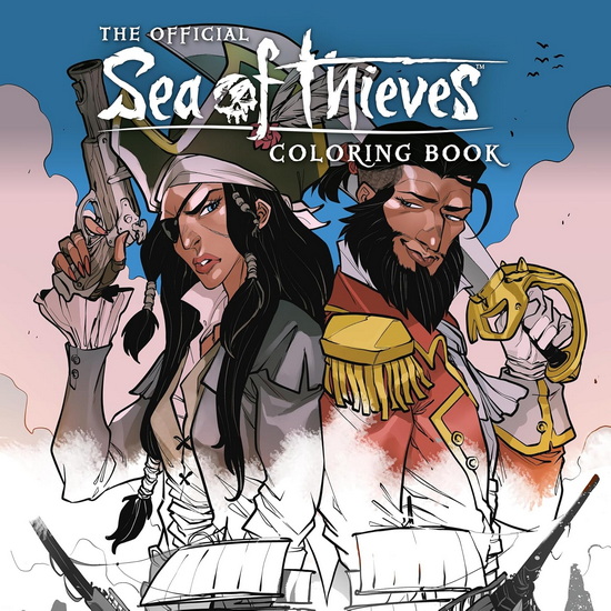 The Official Sea of Thieves Coloring Book - COLLECTIF