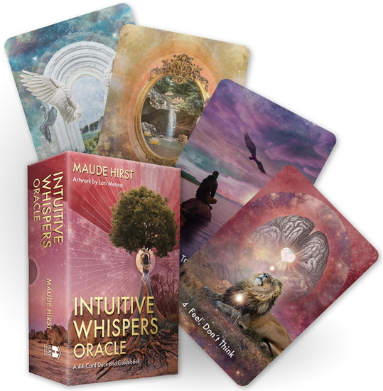 Intuitive Whispers Oracle: A 44-Card Deck and Guidebook - MAUDE HIRST - LORI MENNA